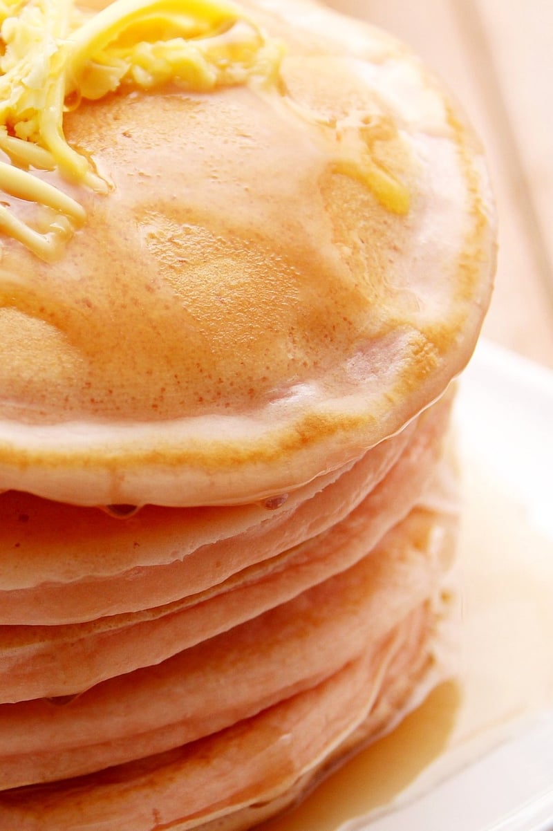 Artistic Pancake Plating